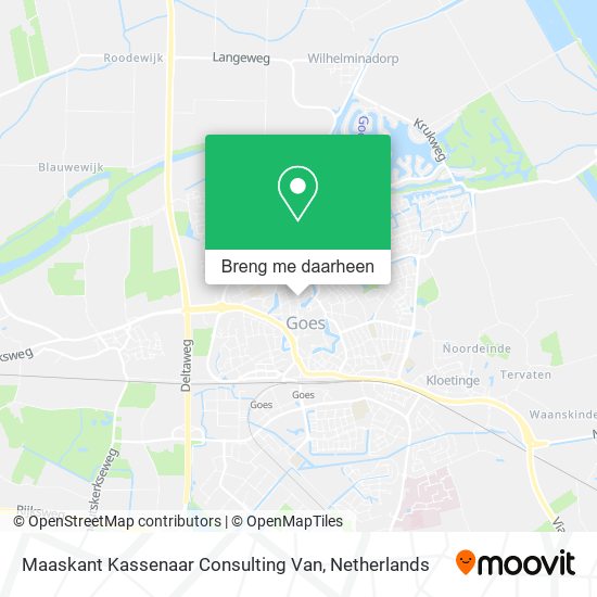 Maaskant Kassenaar Consulting Van kaart