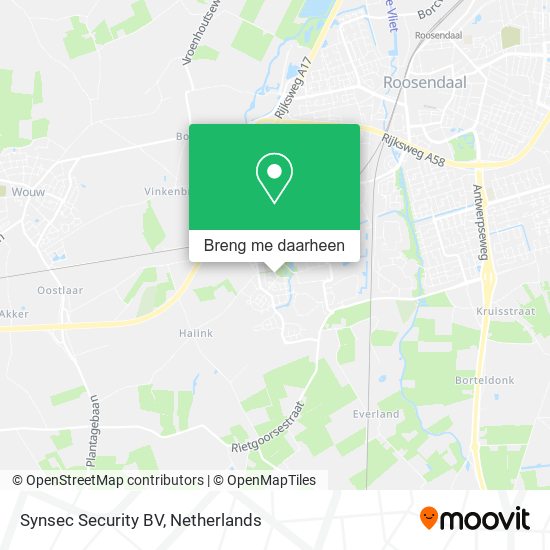 Synsec Security BV kaart