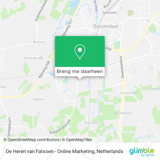 De Heren van Fatsoen - Online Marketing kaart