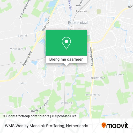WMS Wesley Mensink Stoffering kaart