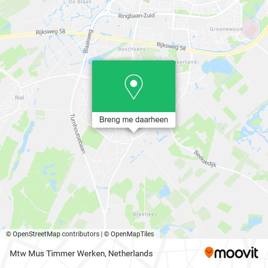 Mtw Mus Timmer Werken kaart