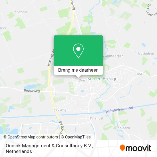 Onnink Management & Consultancy B.V. kaart