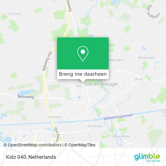 Kidz 040 kaart