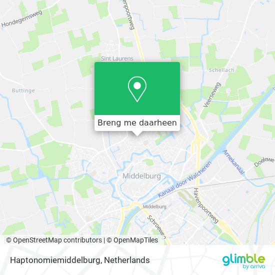 Haptonomiemiddelburg kaart