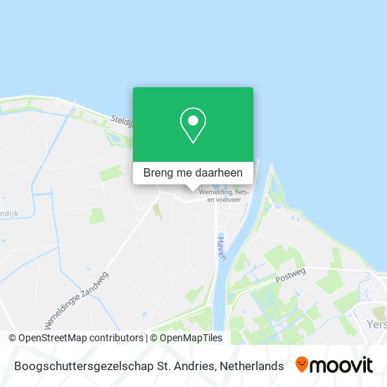 Boogschuttersgezelschap St. Andries kaart