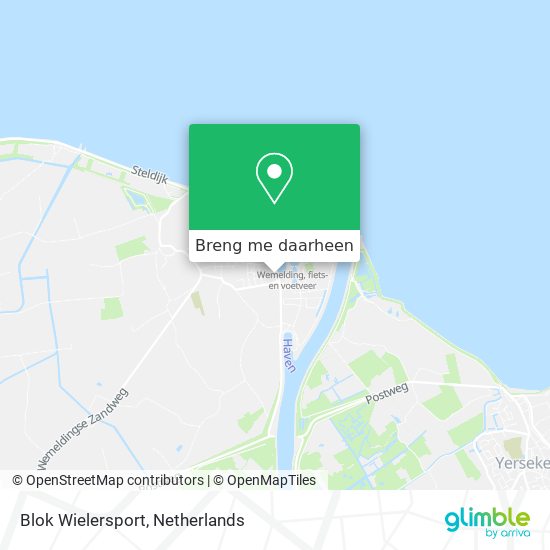 Blok Wielersport kaart