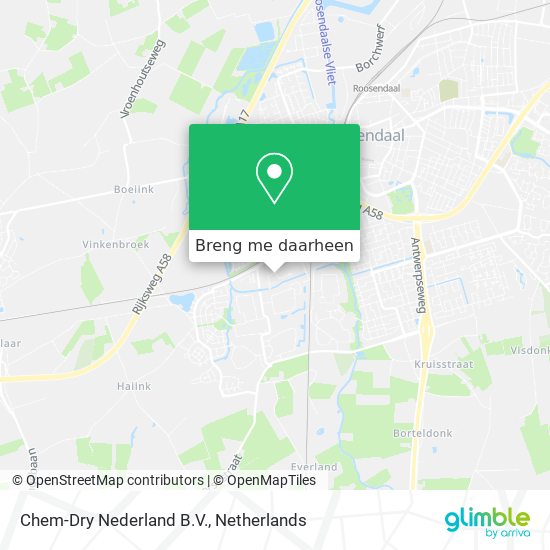 Chem-Dry Nederland B.V. kaart
