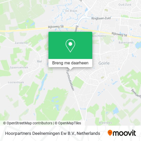 Hoorpartners Deelnemingen Ew B.V. kaart