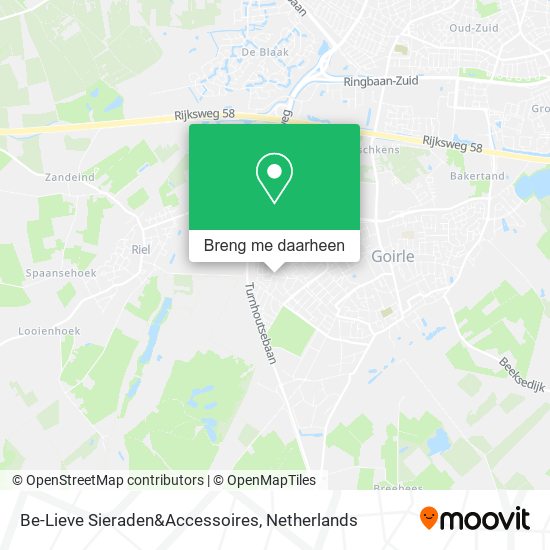 Be-Lieve Sieraden&Accessoires kaart