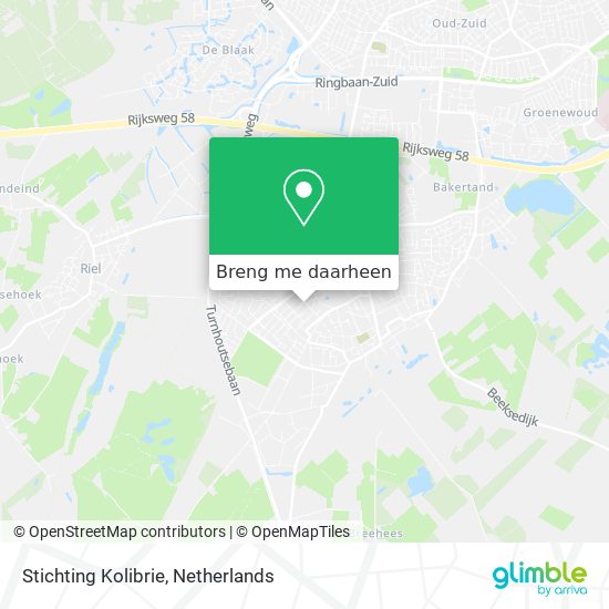 Stichting Kolibrie kaart