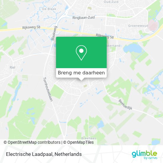 Electrische Laadpaal kaart