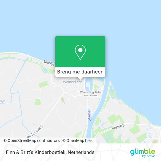 Finn & Britt's Kinderboetiek kaart