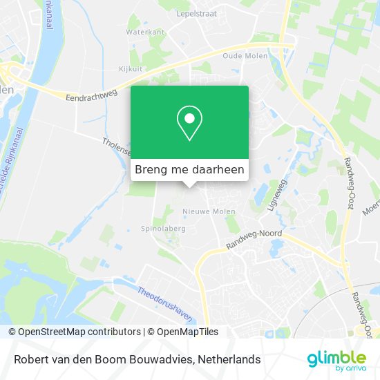 Robert van den Boom Bouwadvies kaart