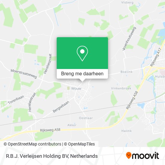 R.B.J. Verleijsen Holding BV kaart
