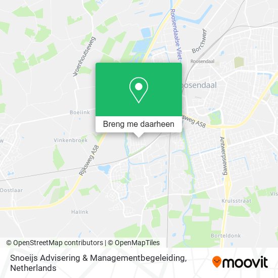 Snoeijs Advisering & Managementbegeleiding kaart