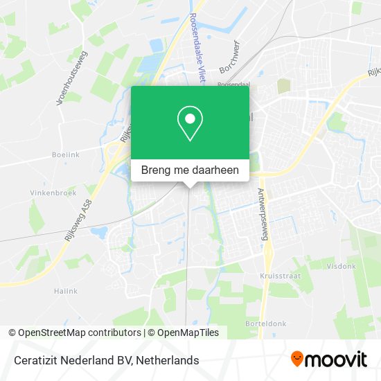 Ceratizit Nederland BV kaart