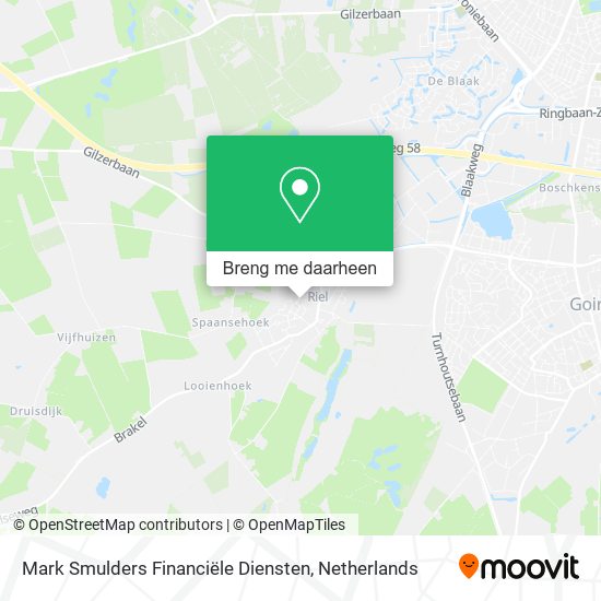 Mark Smulders Financiële Diensten kaart