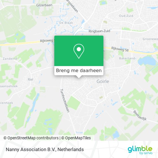 Nanny Association B.V. kaart