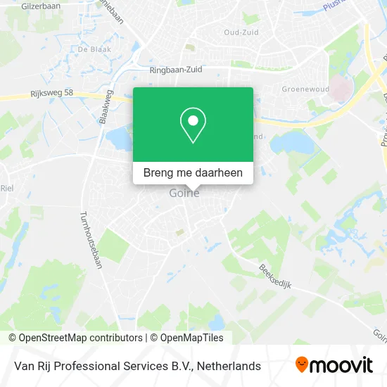 Van Rij Professional Services B.V. kaart