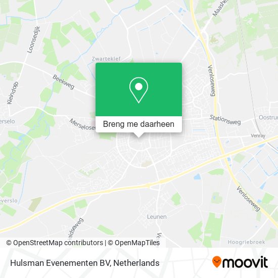 Hulsman Evenementen BV kaart