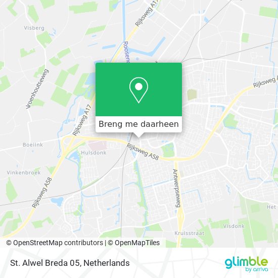 St. Alwel Breda 05 kaart