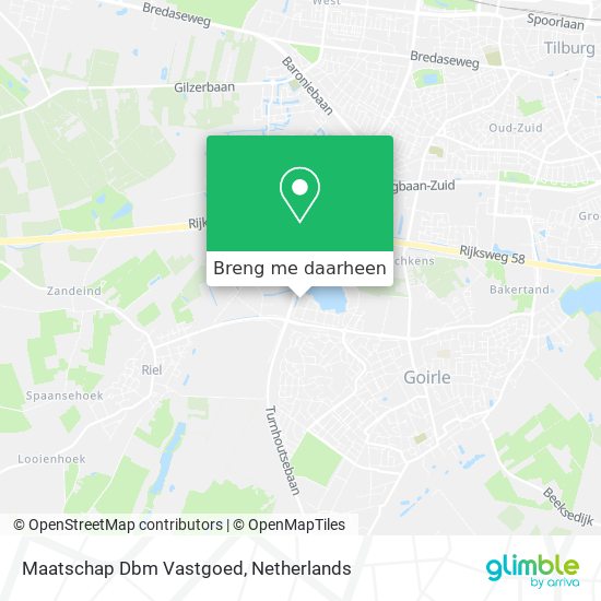 Maatschap Dbm Vastgoed kaart