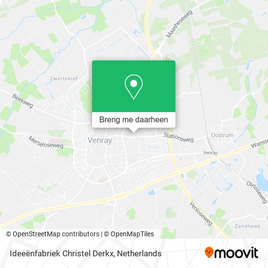 Ideeënfabriek Christel Derkx kaart