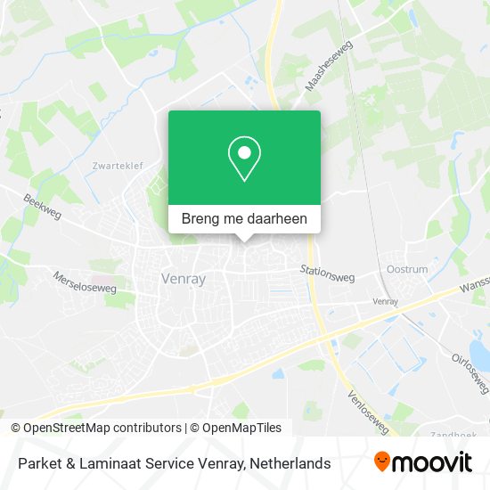 Parket & Laminaat Service Venray kaart