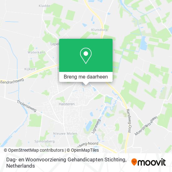 Dag- en Woonvoorziening Gehandicapten Stichting kaart