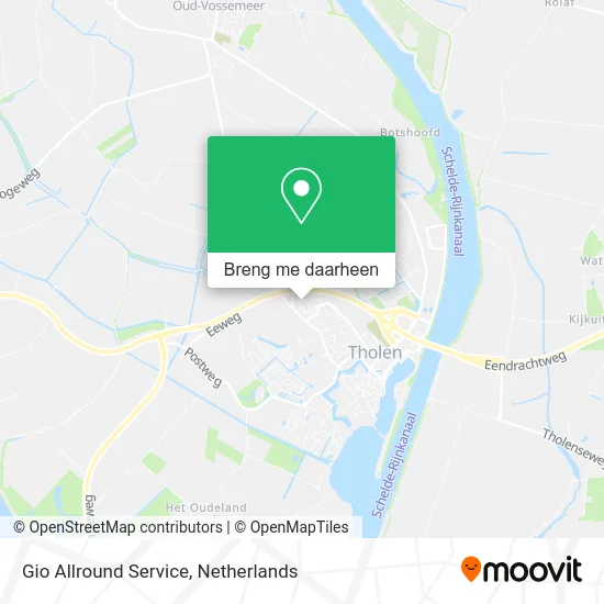 Gio Allround Service kaart