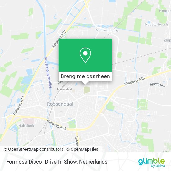 Formosa Disco- Drive-In-Show kaart