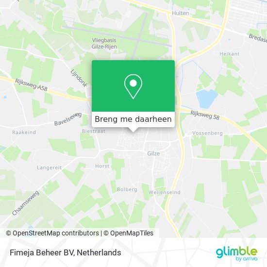 Fimeja Beheer BV kaart