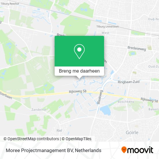 Moree Projectmanagement BV kaart