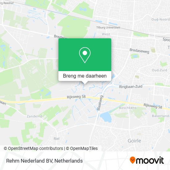 Rehm Nederland BV kaart