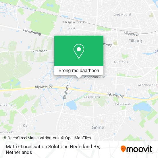 Matrix Localisation Solutions Nederland BV kaart