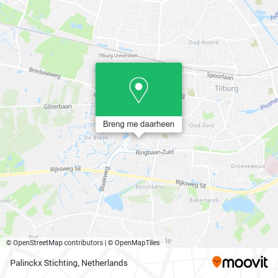 Palinckx Stichting kaart