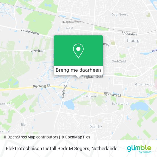 Elektrotechnisch Install Bedr M Segers kaart