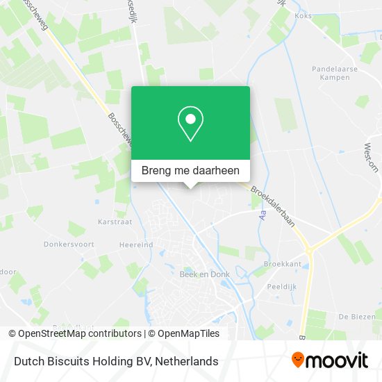Dutch Biscuits Holding BV kaart