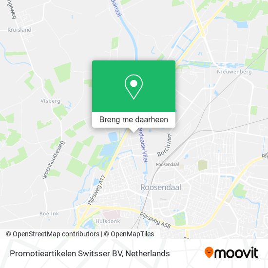 Promotieartikelen Switsser BV kaart