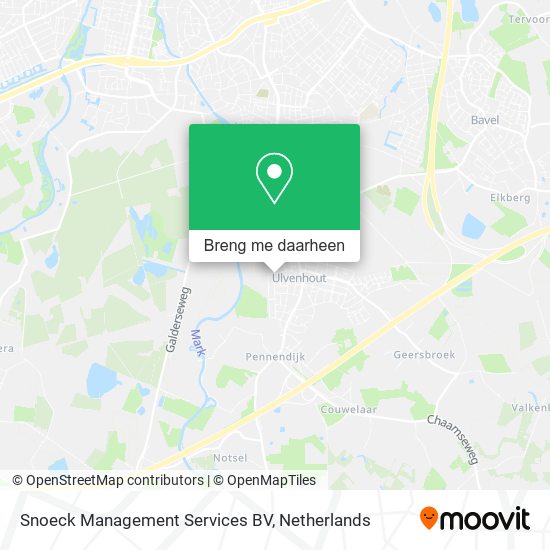 Snoeck Management Services BV kaart