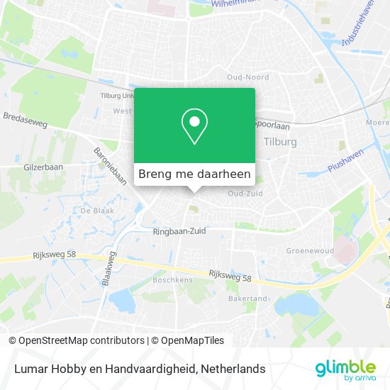 Lumar Hobby en Handvaardigheid kaart