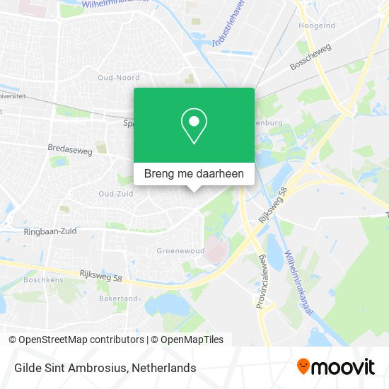 Gilde Sint Ambrosius kaart