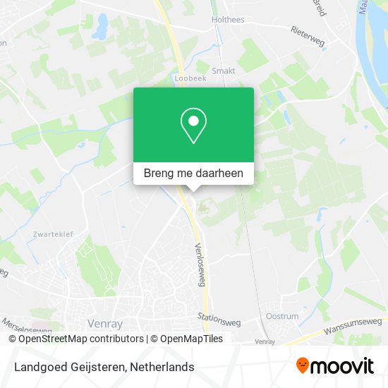 Landgoed Geijsteren kaart