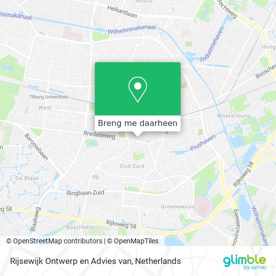 Rijsewijk Ontwerp en Advies van kaart