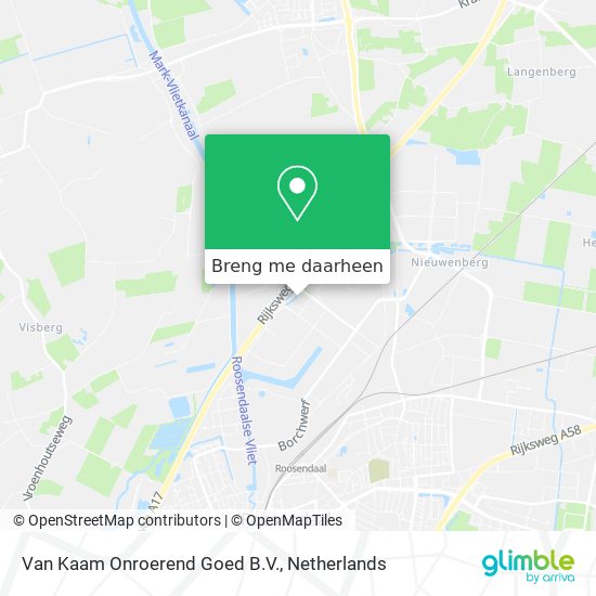 Van Kaam Onroerend Goed B.V. kaart