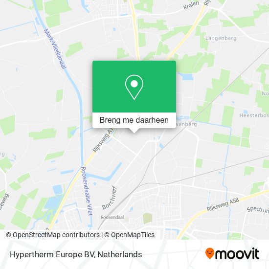 Hypertherm Europe BV kaart