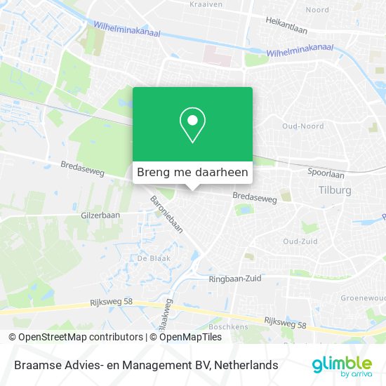 Braamse Advies- en Management BV kaart