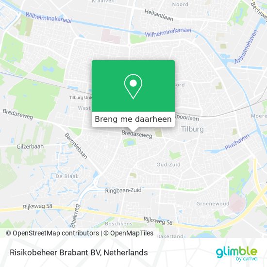 Risikobeheer Brabant BV kaart
