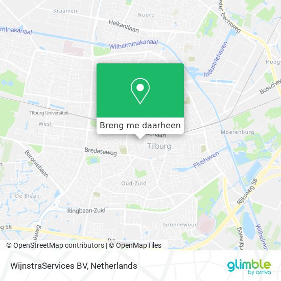 WijnstraServices BV kaart