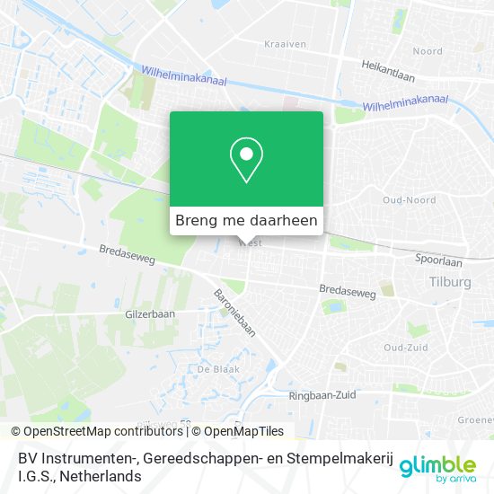 BV Instrumenten-, Gereedschappen- en Stempelmakerij I.G.S. kaart